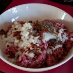 Ingredients ready for mixing