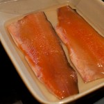 Cured fillets, next morning