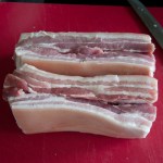 Belly pieces, divided up