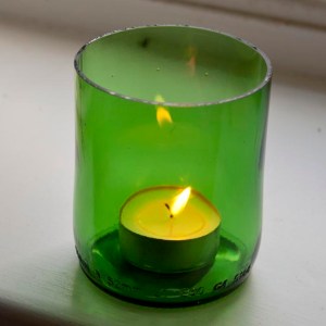 Finished candle holder Finished candle holder