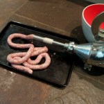 Filling sausages