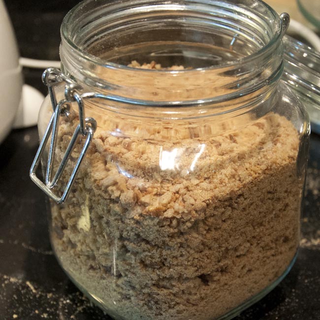 Lovely golden breadcrumbs