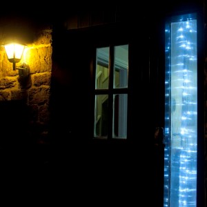 Front door lights