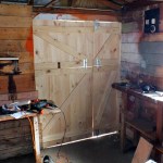 Inside view, bolts installed