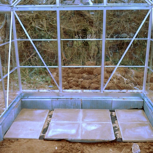 Hard standing installed