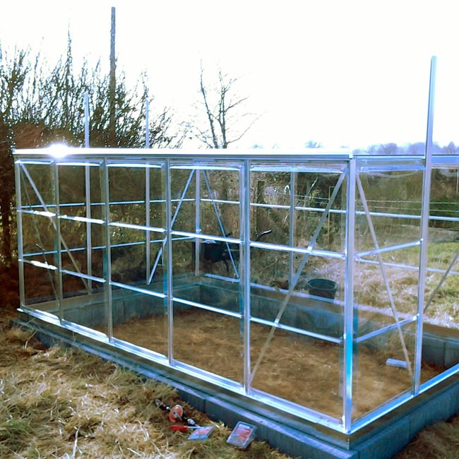 Side panels installed