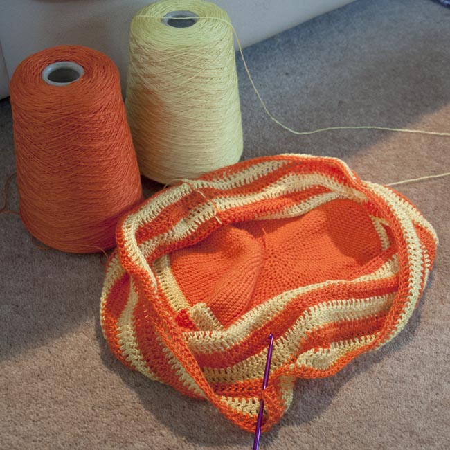 String bag - work in progress