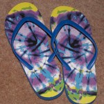 The flip-flops.