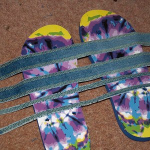 Straps complete before assembly