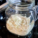 Stripped elderflowers