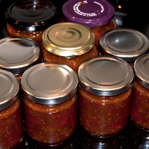 Lovely jars of chutney