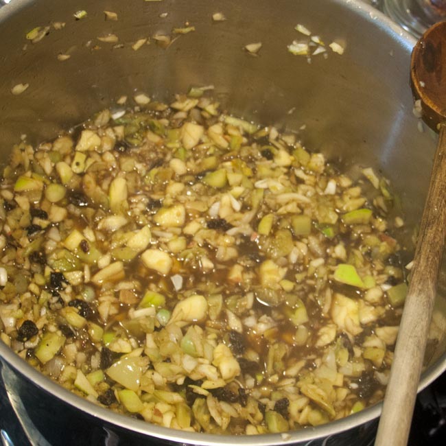 Ingredients mixed at start of cooking