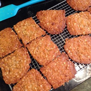 Biscuits on cooling rack