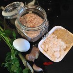Crab cake ingredients