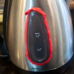 Insert Sugru into gap