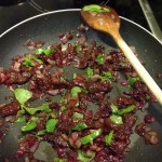 Cook gently in frying pan