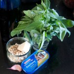 Pesto ingredients