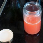 Store in a jam jar in the fridge