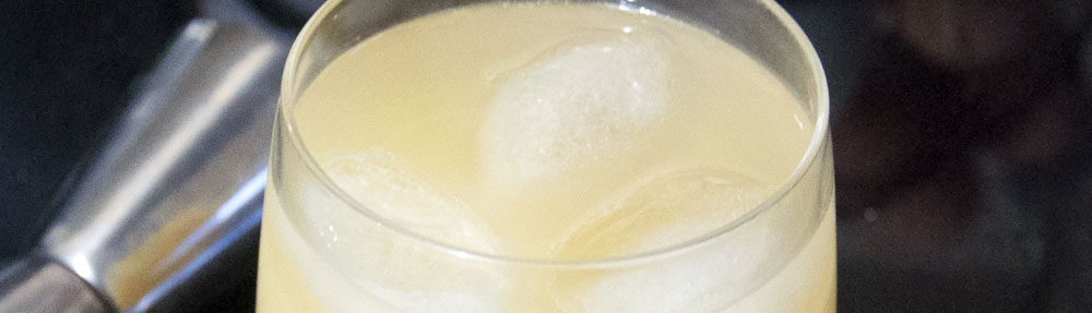 apple, gin and elderflower