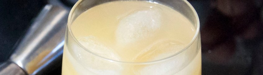 apple, gin and elderflower