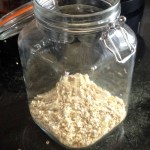 All the little flower heads in a jar