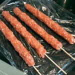 Shaped kebabs