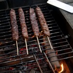 Kebabs after turning