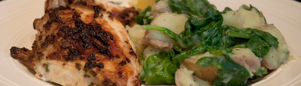 Mustard rosemary chicken