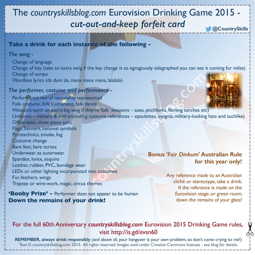 Cut out and keep forfeit card