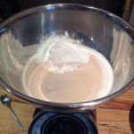 Make up the overnight sponge